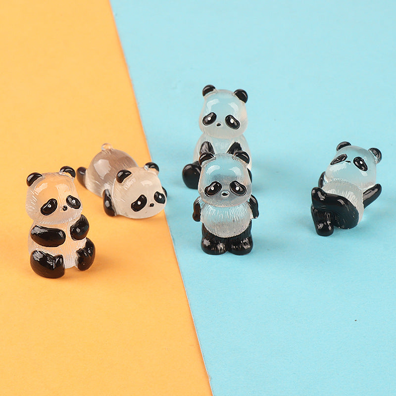 Small Night Lamp Panda Pendant Material