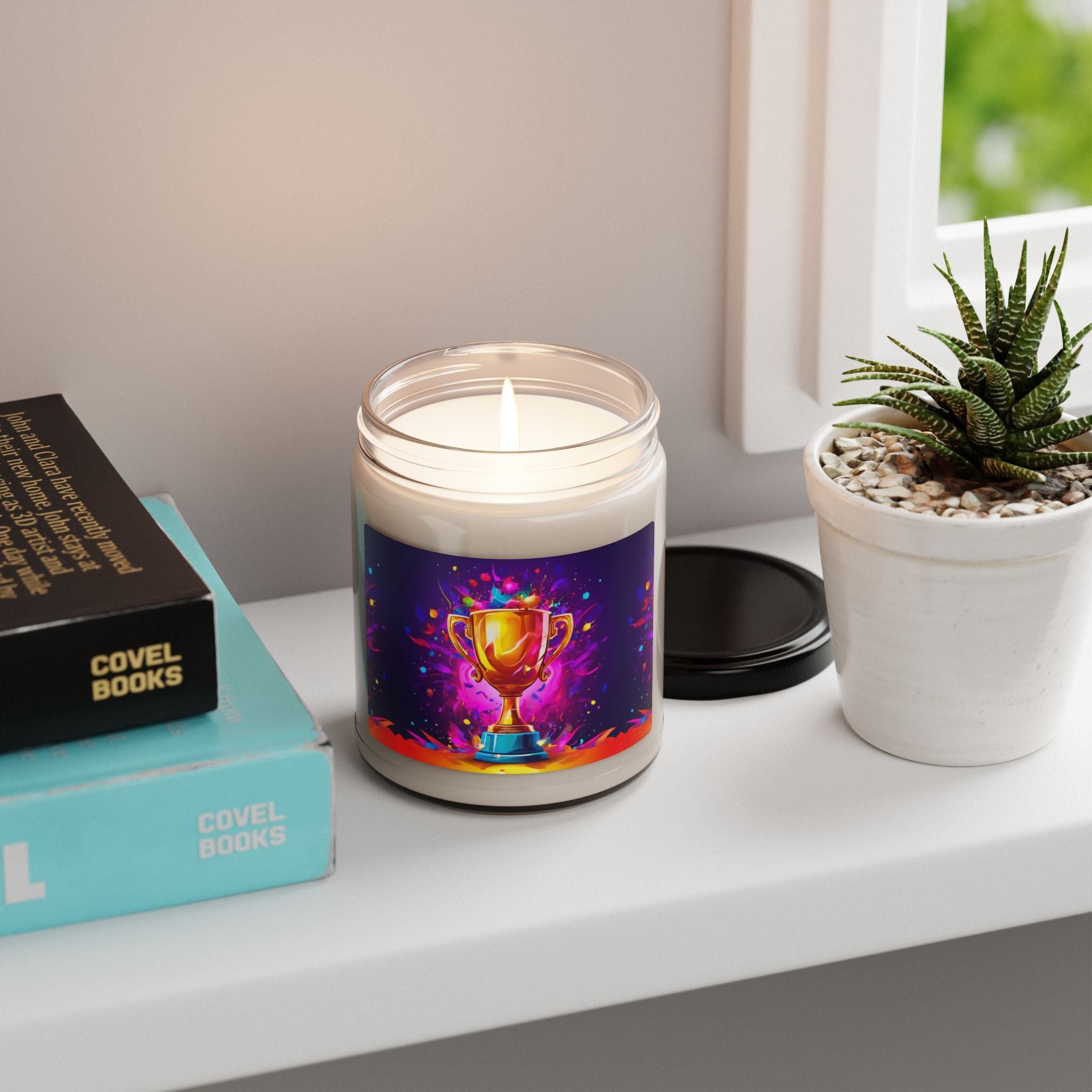 Champion's Celebration Scented Soy Candle - 9oz - S-Mart Shop Smart Treasures