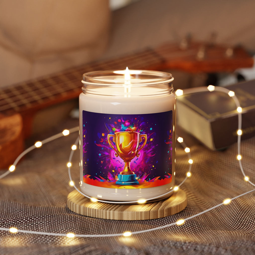 Champion's Celebration Scented Soy Candle - 9oz - S-Mart Shop Smart Treasures