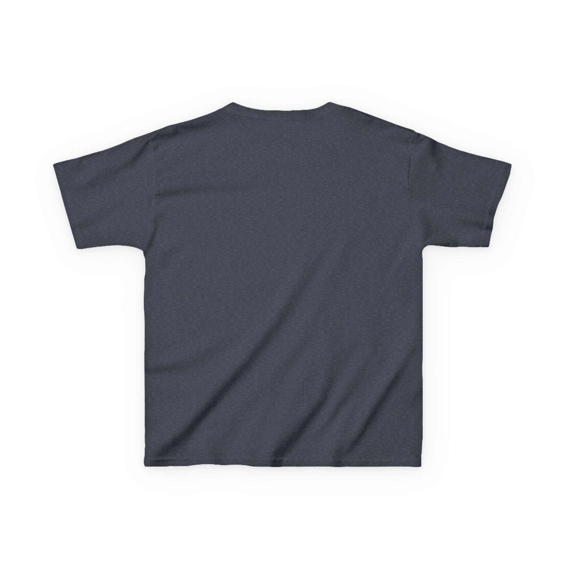 Colorful Elephant Kids Heavy Cotton Tee for Playful Adventures - S-Mart Shop Smart Treasures