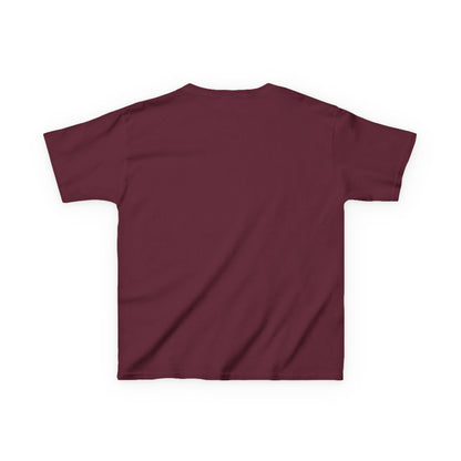 Colorful Elephant Kids Heavy Cotton Tee for Playful Adventures - S-Mart Shop Smart Treasures