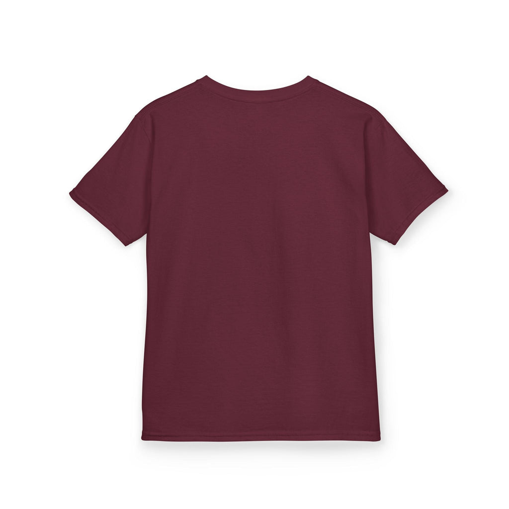 Colorful Elephant Kids Heavy Cotton Tee for Playful Adventures - S-Mart Shop Smart Treasures