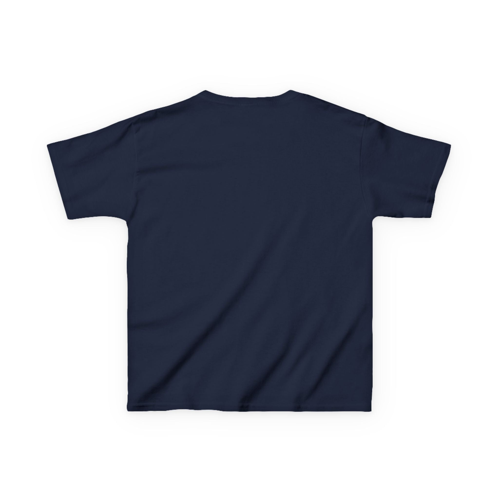 Colorful Elephant Kids Heavy Cotton Tee for Playful Adventures - S-Mart Shop Smart Treasures