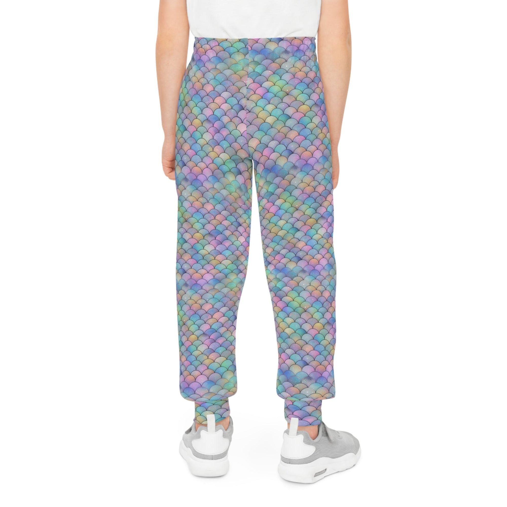 Colorful Scales Youth Joggers – Comfortable, Stylish Athletic Wear for Kids - S - Mart Shop Smart Treasures