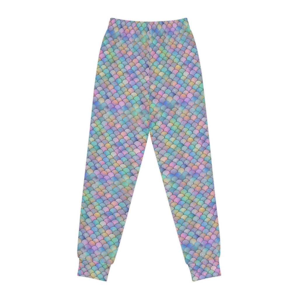 Colorful Scales Youth Joggers – Comfortable, Stylish Athletic Wear for Kids - S-Mart Shop Smart Treasures