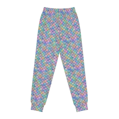 Colorful Scales Youth Joggers – Comfortable, Stylish Athletic Wear for Kids - S-Mart Shop Smart Treasures