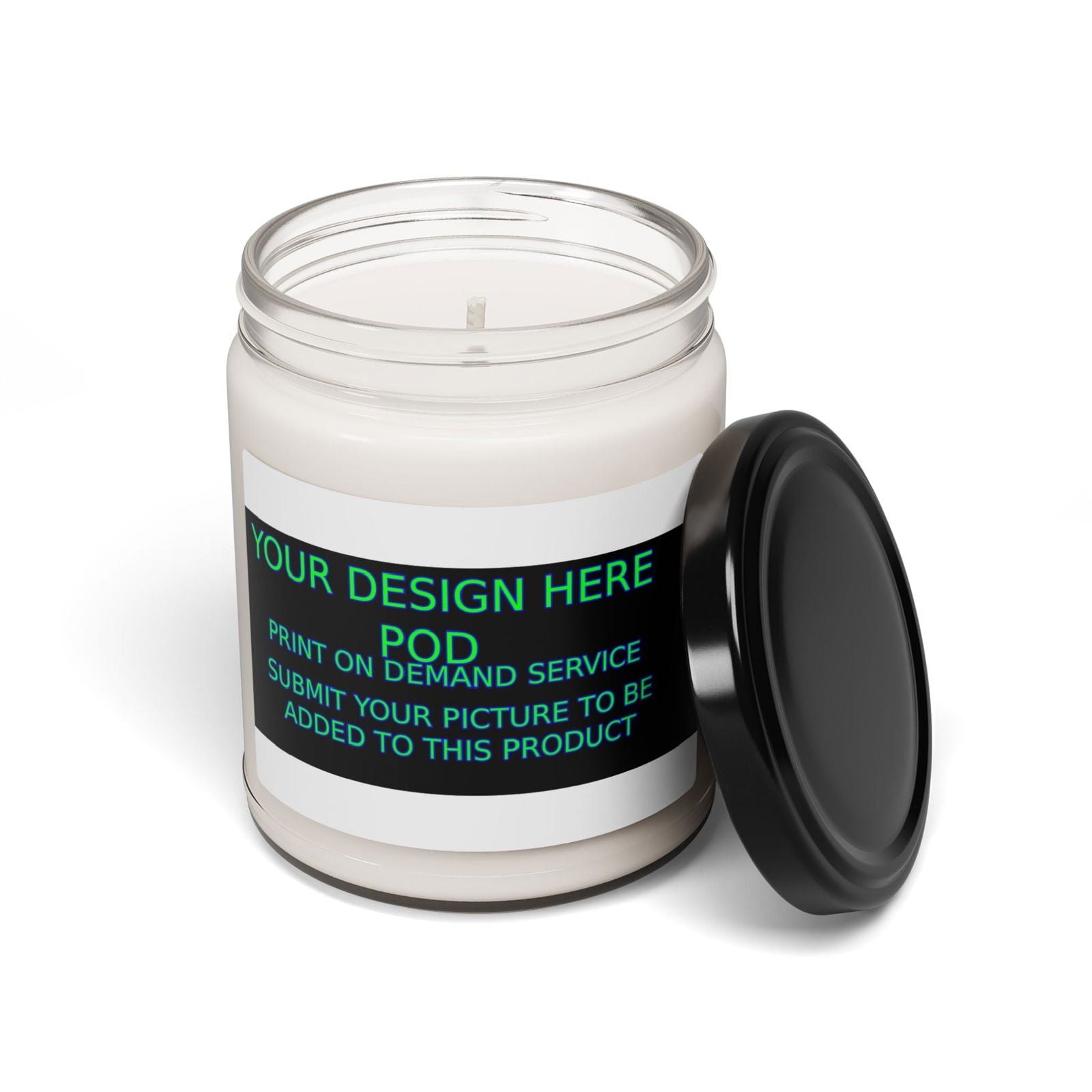 Custom Scented Soy Candle - Personalized Aromatherapy Candle for Home Decor, Gifts, and Special Occasions - S-Mart Shop Smart Treasures