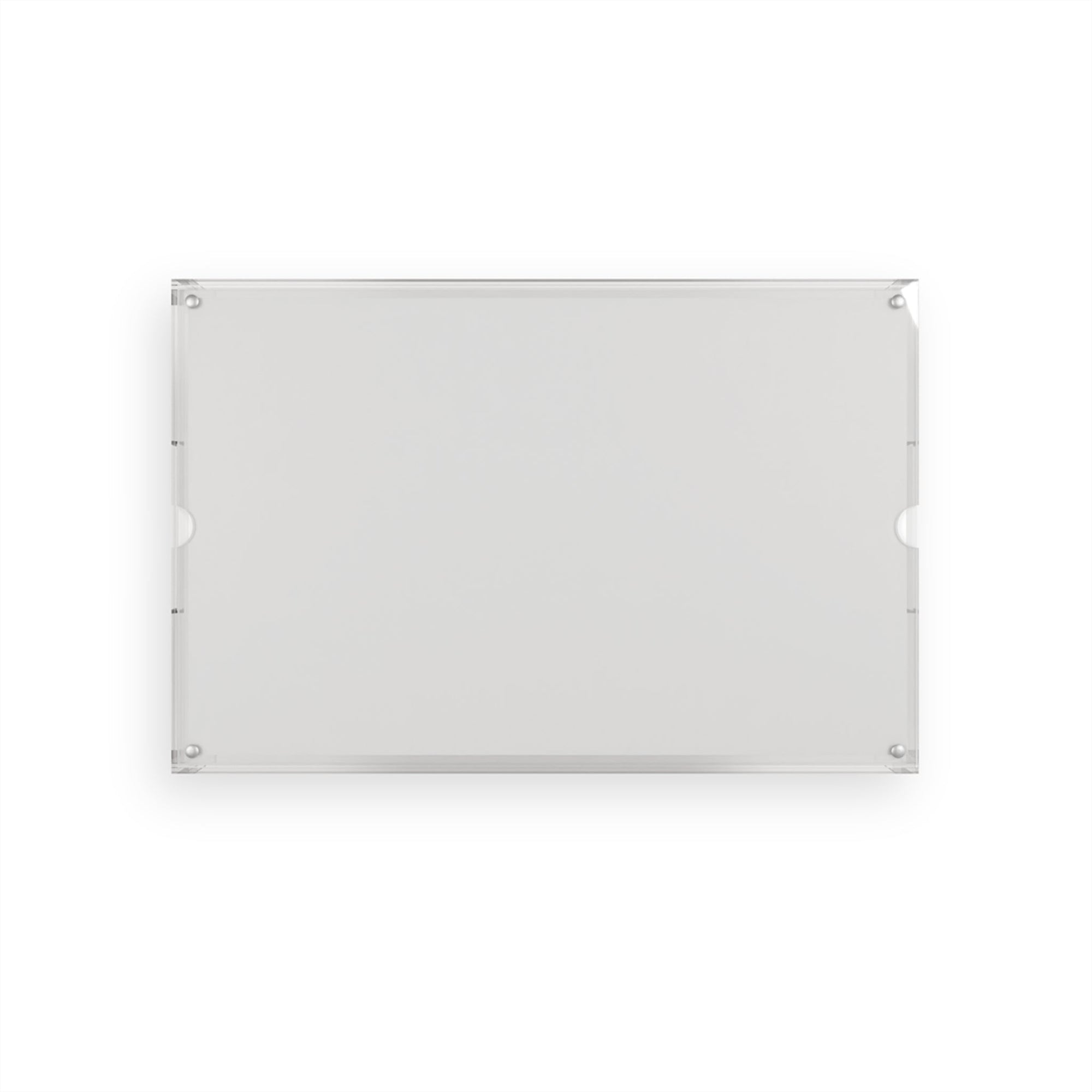 Customizable Acrylic Serving Tray - Perfect for Parties and Gifts - S - Mart Shop Smart Treasures