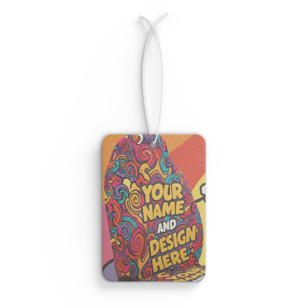 Customizable Car Air Freshener - Personalized Scented Tag for a Fresh Ride - S - Mart Shop Smart Treasures