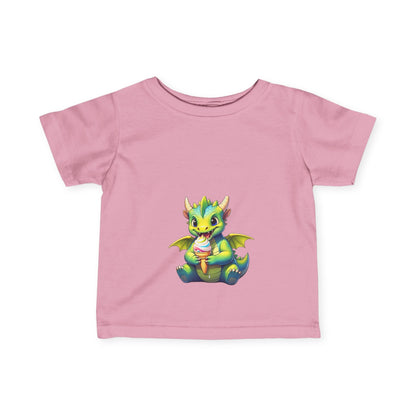 Cute Dragon Infant Tee - Fun, Soft Jersey Shirt for Kids - S-Mart Shop Smart Treasures