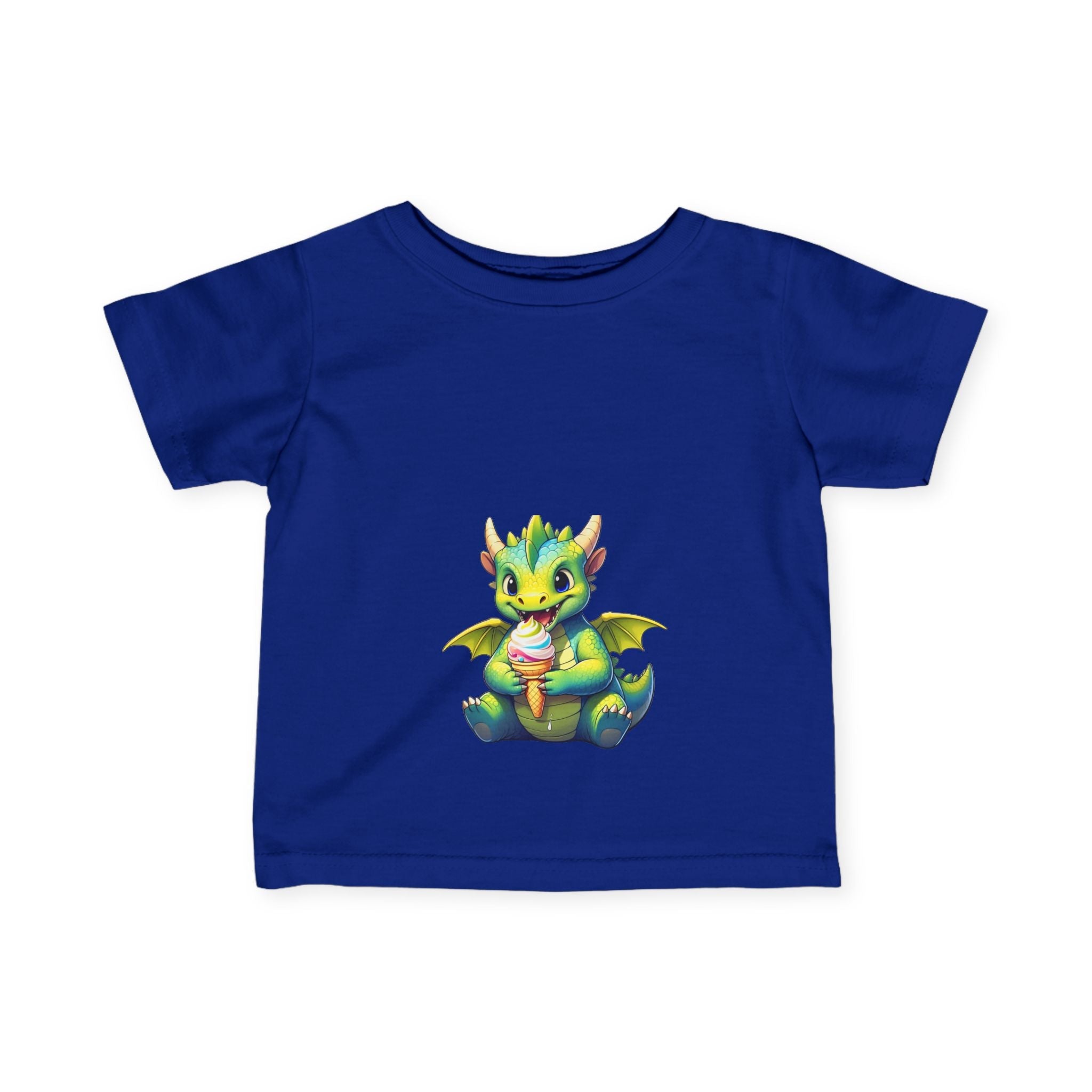 Cute Dragon Infant Tee - Fun, Soft Jersey Shirt for Kids - S-Mart Shop Smart Treasures