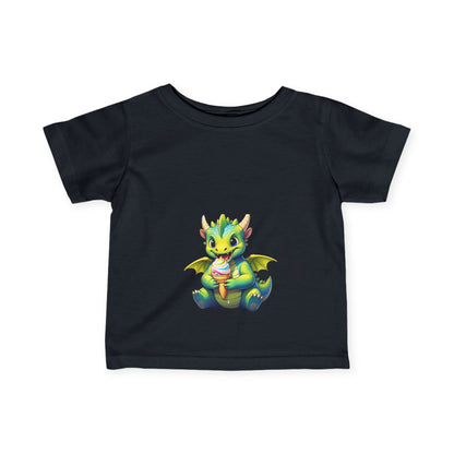 Cute Dragon Infant Tee - Fun, Soft Jersey Shirt for Kids - S-Mart Shop Smart Treasures