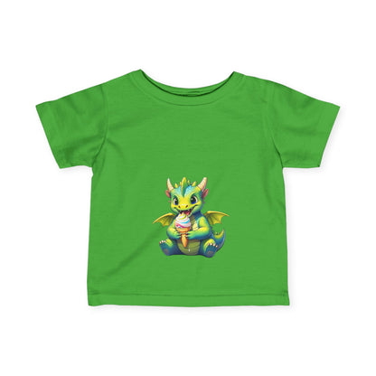 Cute Dragon Infant Tee - Fun, Soft Jersey Shirt for Kids - S-Mart Shop Smart Treasures