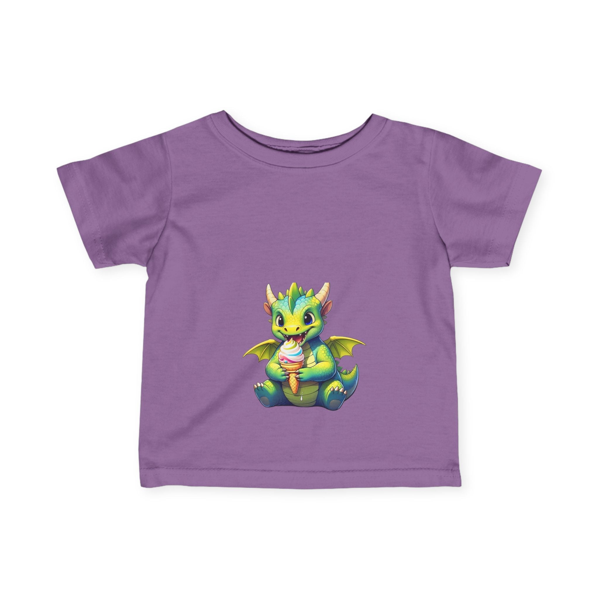 Cute Dragon Infant Tee - Fun, Soft Jersey Shirt for Kids - S-Mart Shop Smart Treasures