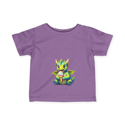Cute Dragon Infant Tee - Fun, Soft Jersey Shirt for Kids - S-Mart Shop Smart Treasures
