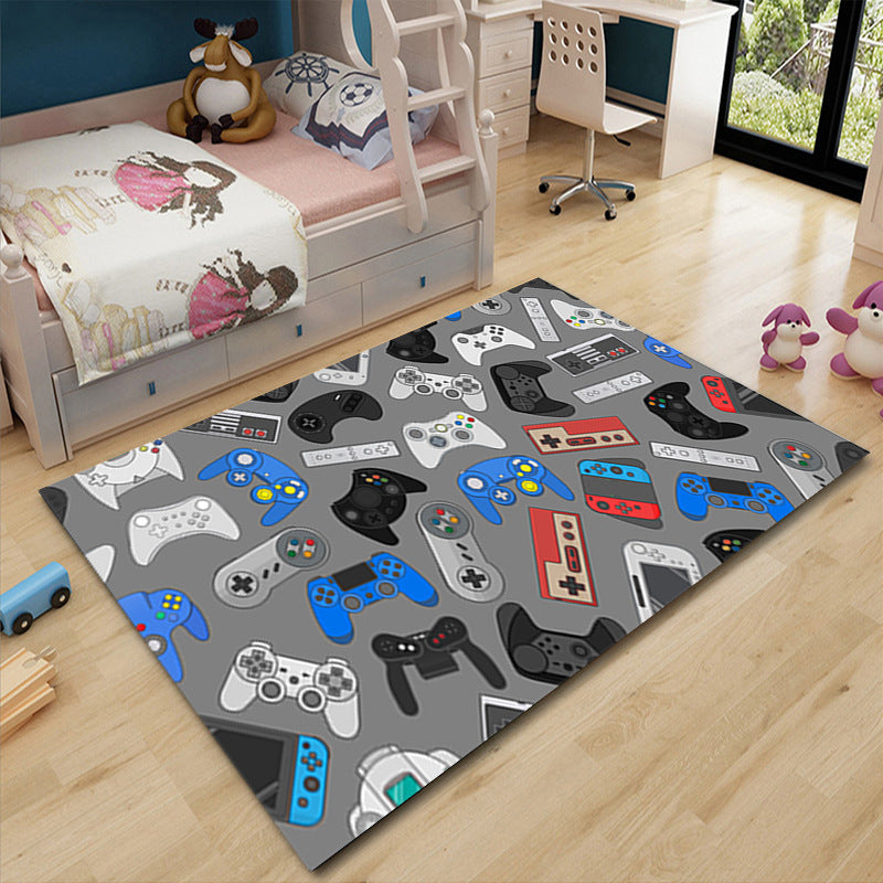 Video Game Living Room Carpet Mat Game Theme