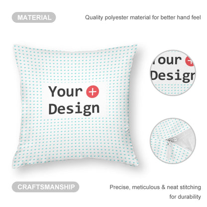 POD Home Fashion Simple Pillow Cover Customized Contact Business