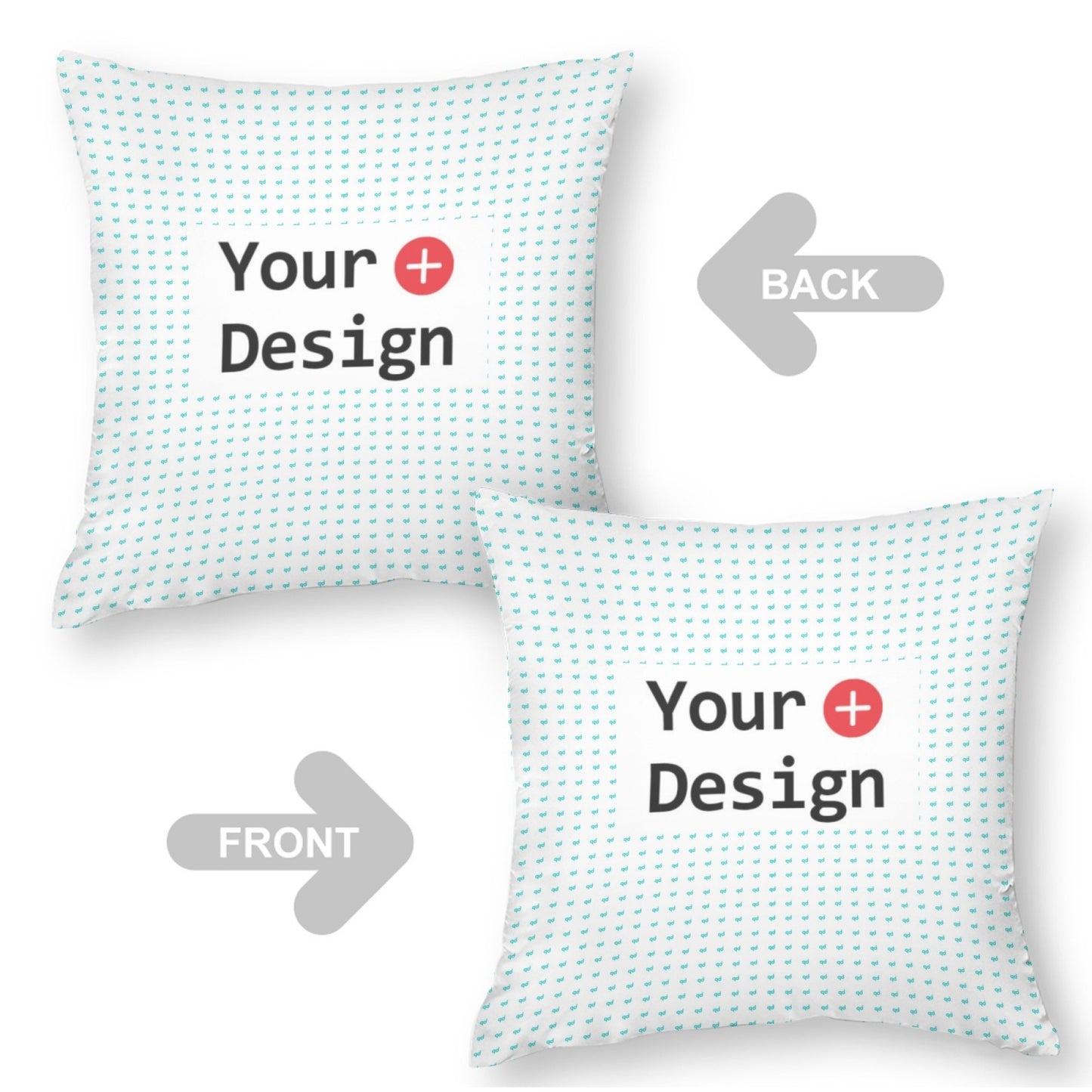 POD Home Fashion Simple Pillow Cover Customized Contact Business