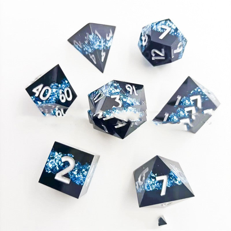 Black Clip Resin COC Running Dice