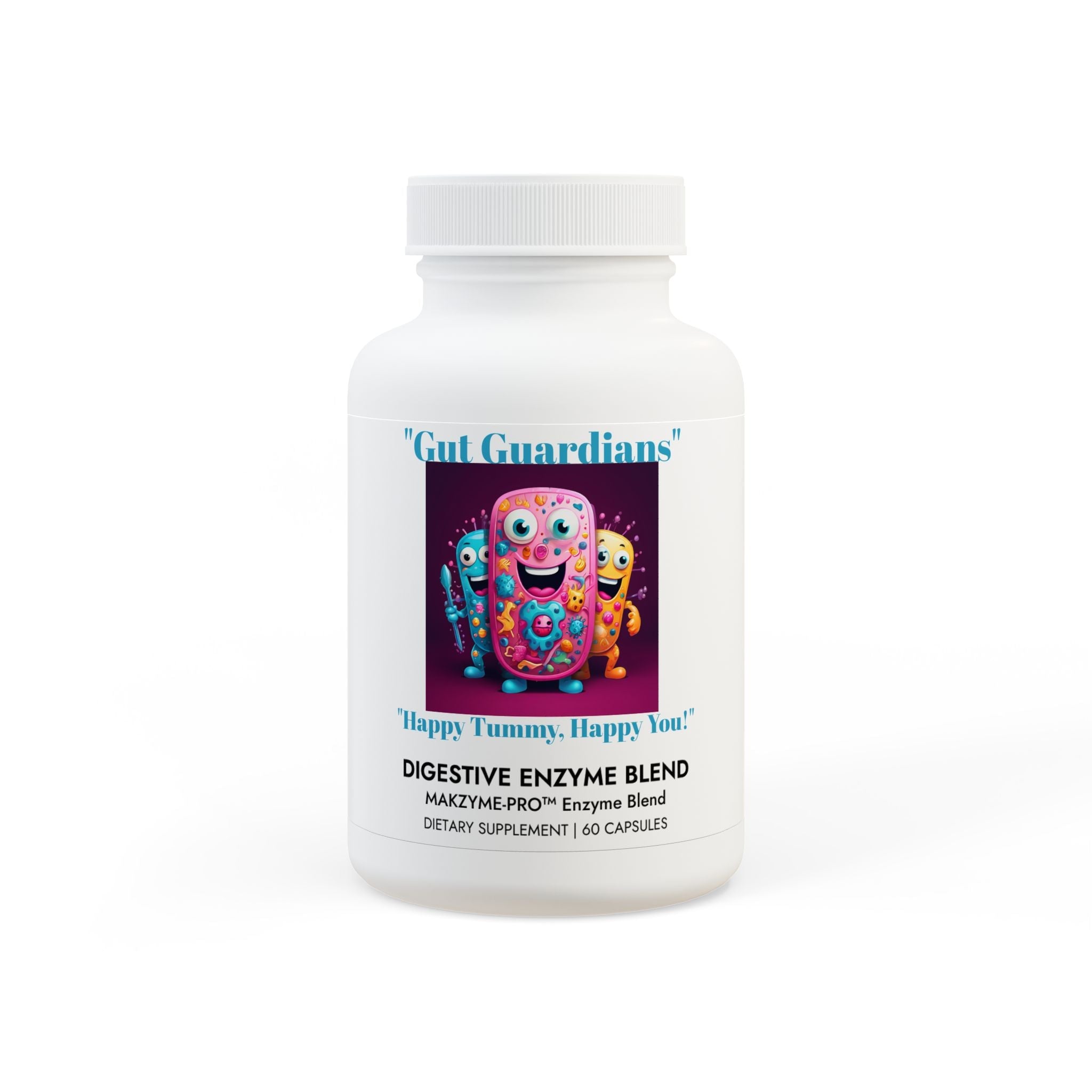 Digestive Enzyme Blend Supplement (60 Capsules) - S-Mart Shop Smart Treasures
