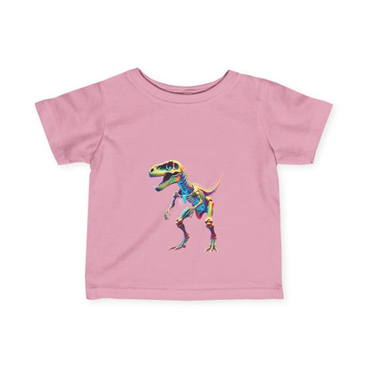 Dino Skeleton Infant T-Shirt - Fun & Playful Kids Apparel - S-Mart Shop Smart Treasures