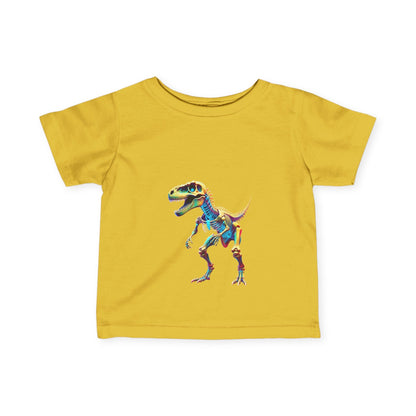 Dino Skeleton Infant T-Shirt - Fun & Playful Kids Apparel - S-Mart Shop Smart Treasures