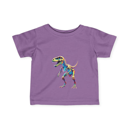 Dino Skeleton Infant T-Shirt - Fun & Playful Kids Apparel - S-Mart Shop Smart Treasures