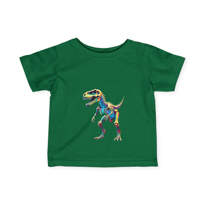 Dino Skeleton Infant T-Shirt - Fun & Playful Kids Apparel - S-Mart Shop Smart Treasures