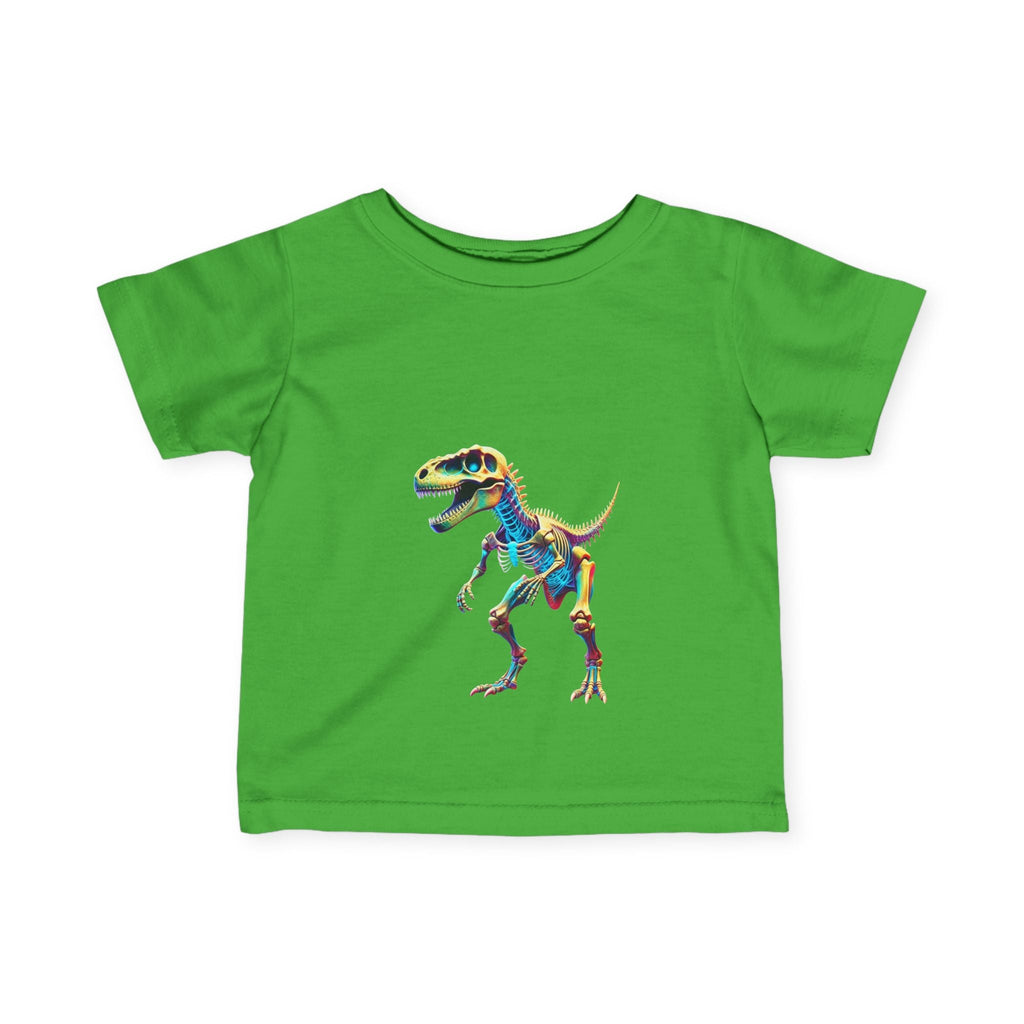 Dino Skeleton Infant T-Shirt - Fun & Playful Kids Apparel - S - Mart Shop Smart Treasures