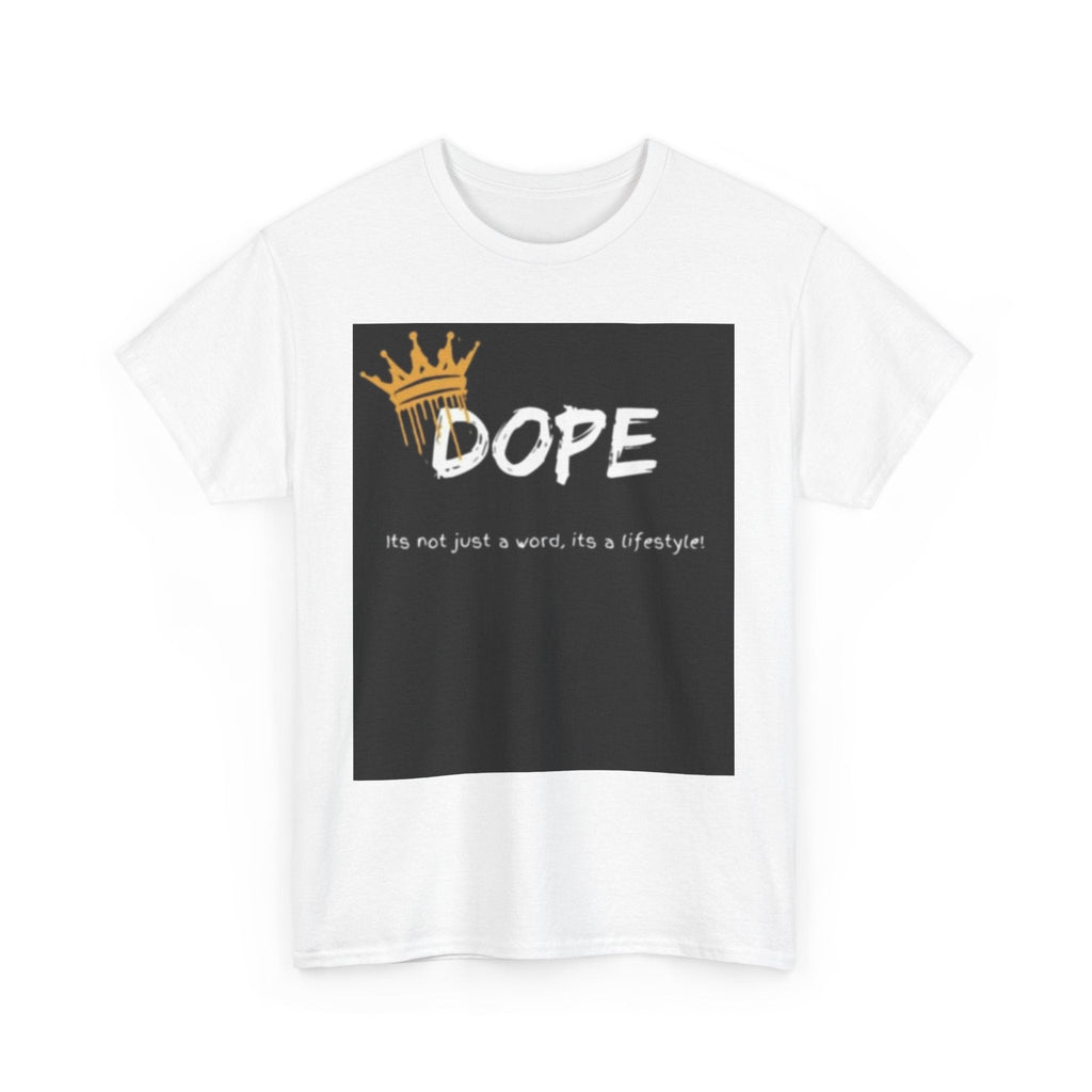 Dope Lifestyle Unisex Heavy Cotton Tee – Streetwear for Everyday Style - S - Mart Shop Smart Treasures