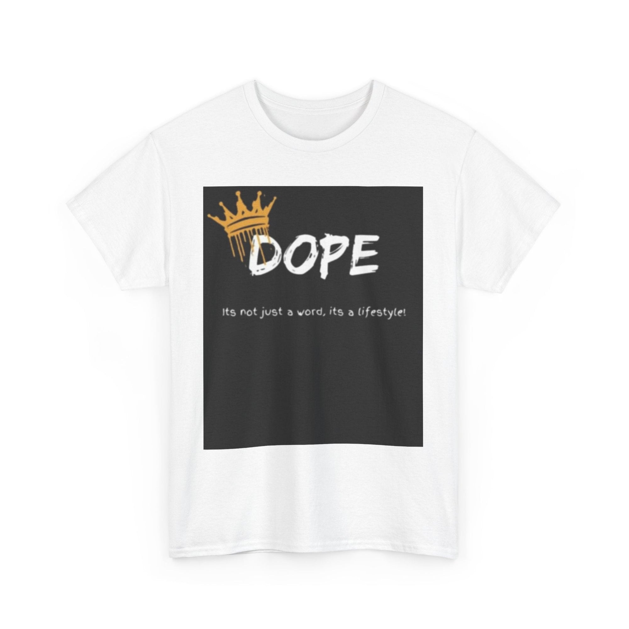 Dope Lifestyle Unisex Heavy Cotton Tee – Streetwear for Everyday Style - S - Mart Shop Smart Treasures