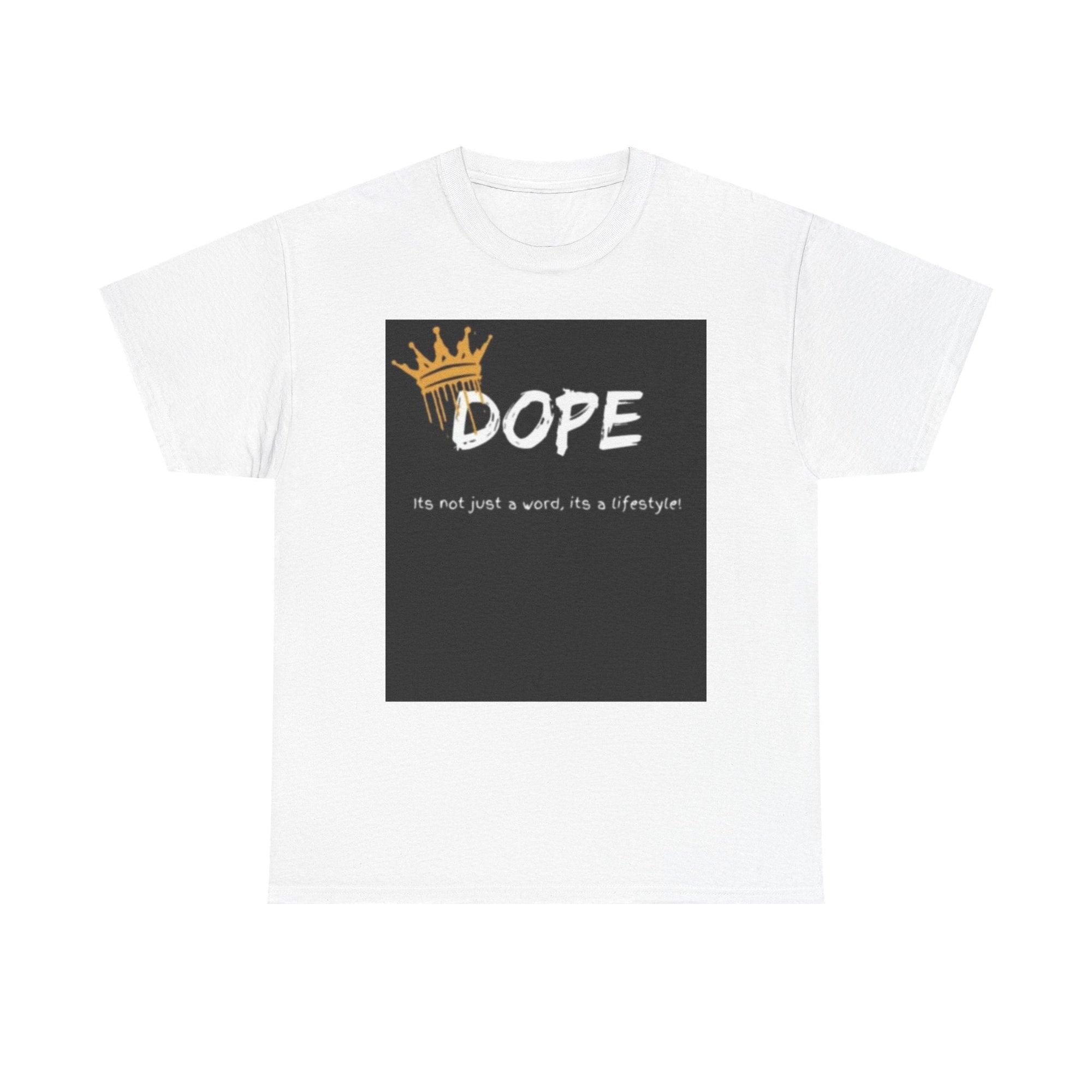 Dope Lifestyle Unisex Heavy Cotton Tee – Streetwear for Everyday Style - S - Mart Shop Smart Treasures