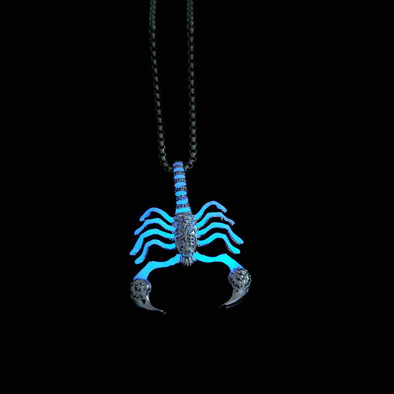 Glow Scorpion Necklace Men's And Women's Fashion