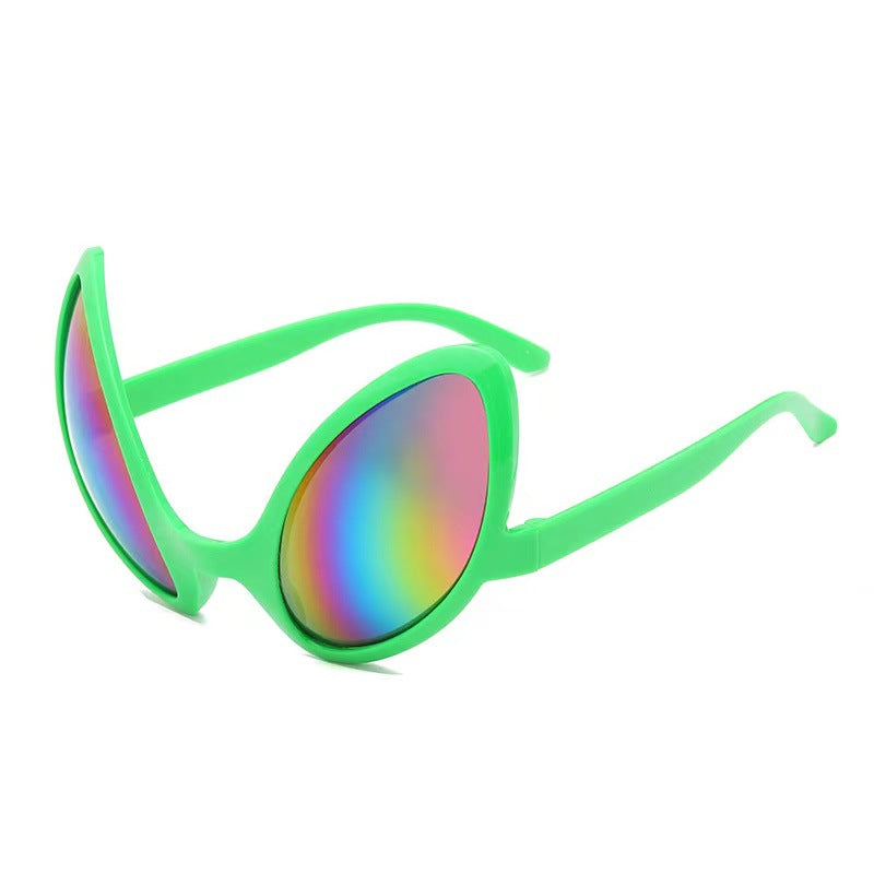 Alien Funny Multicolor Frame Glasses