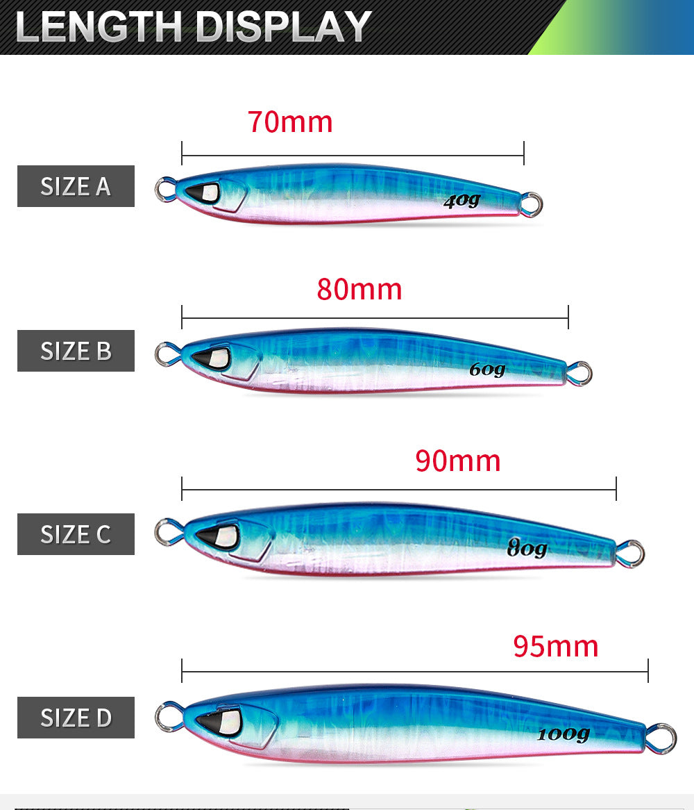 Luminescent colored artificial fishing lure