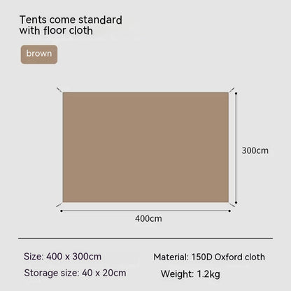 Inflatable Tent Special Ground Cloth Thick Oxford Cloth Protective Mat Camping Anti-dirtyInsulation