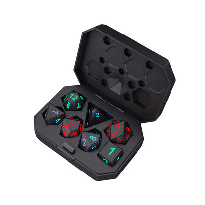 Colorful Multi-faceted Electronic Toy Glowing Dice