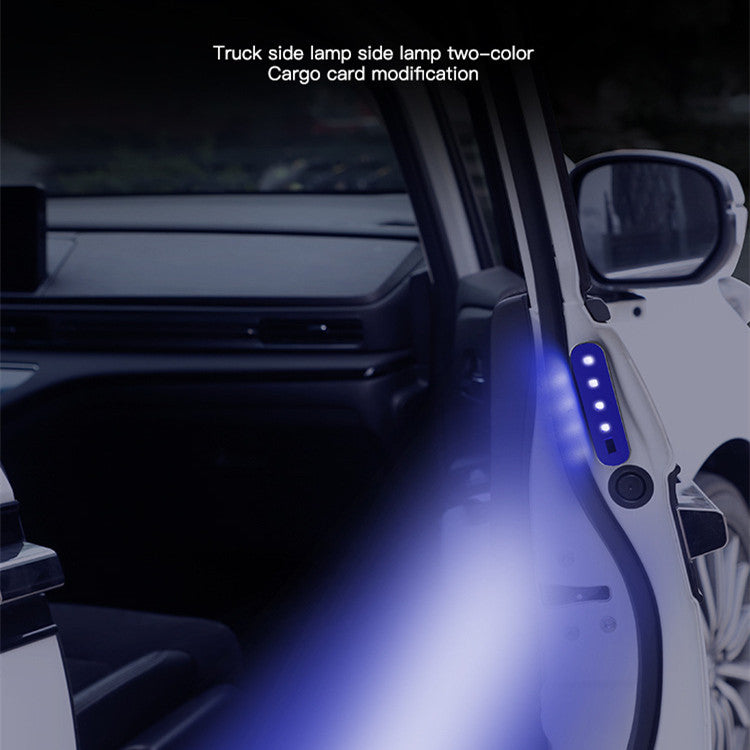 Car Door Induction Lamp Magnetic Adsorption Courtesy Down-corner Lamp Ambience Light