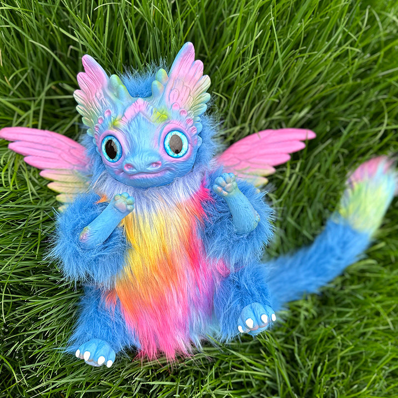 Fantasy Creature Angle Flying Dragon Doll