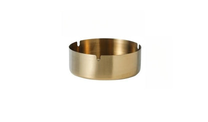 Simple Thickened Practical Stainless Steel Ash Tray