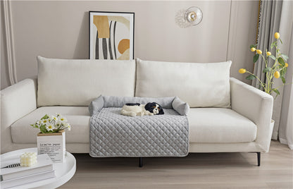 Plush With Pillow Pet Sofa Cushion Bed Pad