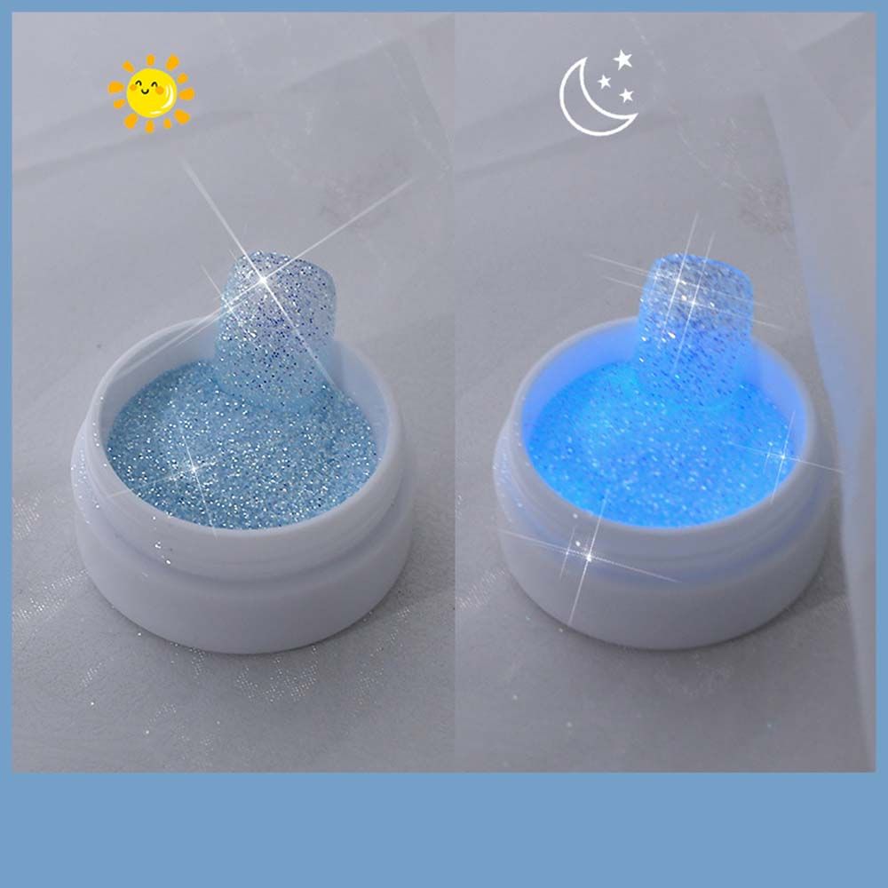 Nail Art Jewelry Glowing Sugar Glow Powder