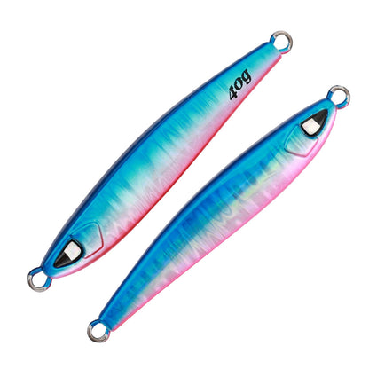 Luminescent colored artificial fishing lure