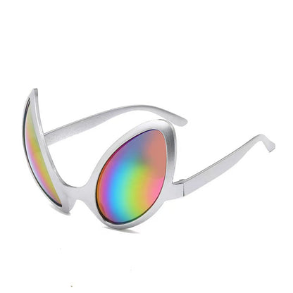 Alien Funny Multicolor Frame Glasses