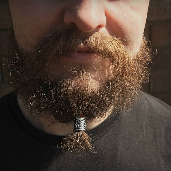 Skull Skull Decorative Beard Ring