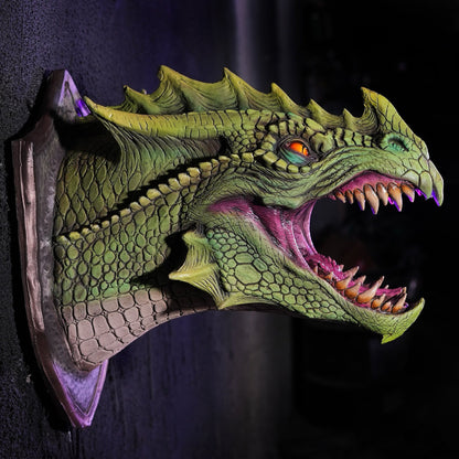 Stand Alone Dinosaur Head Wall Pendant