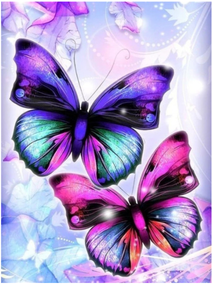 Butterfly Theme Diamond Painting Kit