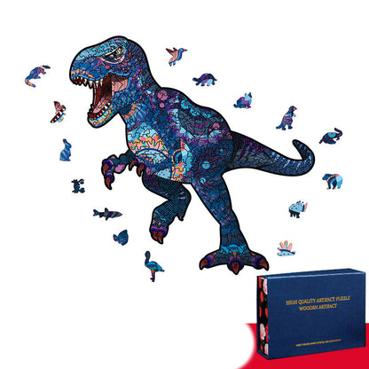 Tyrannosaurus Rex  Wooden Puzzle Animal Puzzle