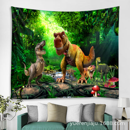 Dinosaur Wall Beach Carpet Cloth