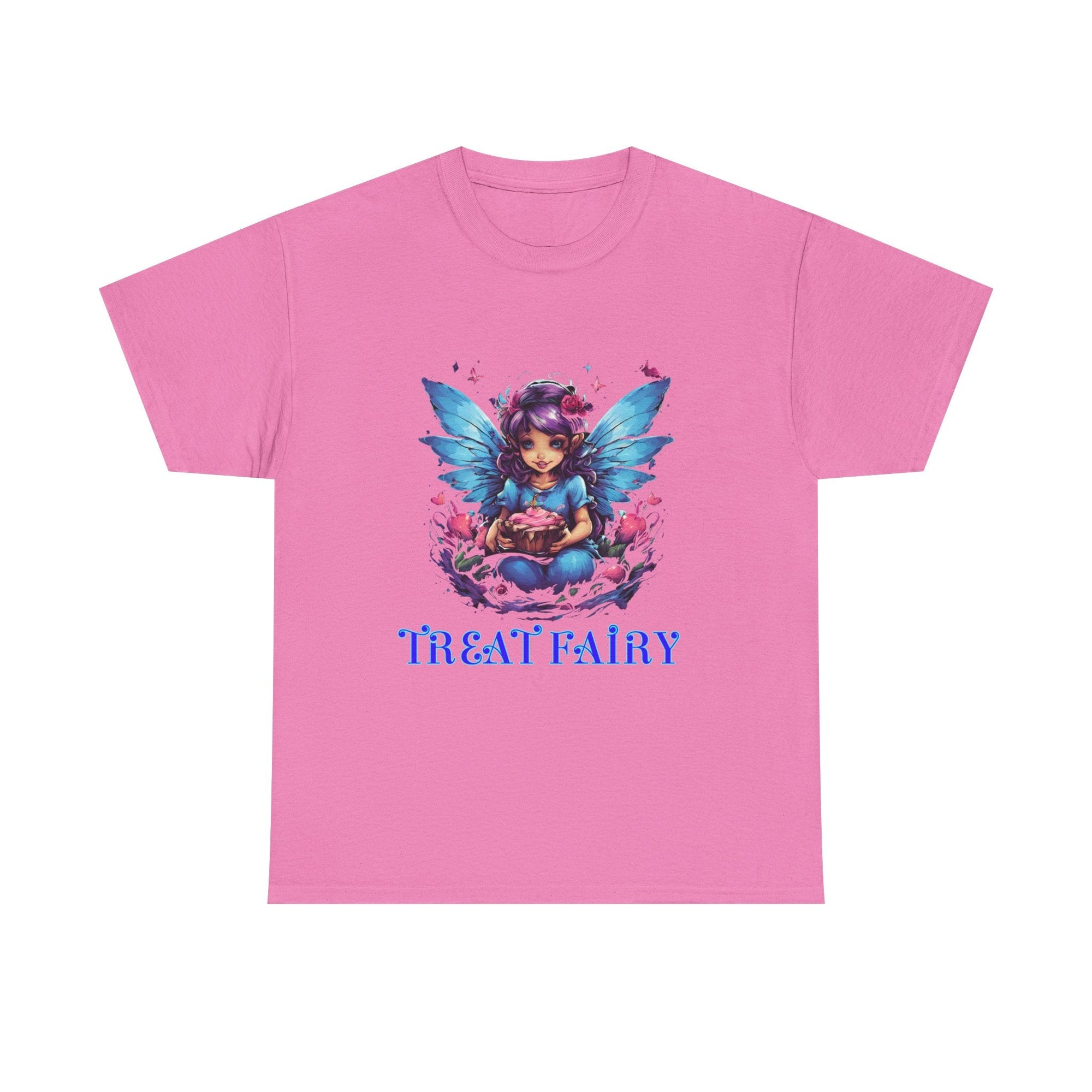 Enchanted Treat Fairy Unisex Heavy Cotton Tee - Perfect for Magical Gatherings and Everyday Wear - S - Mart Shop Smart Treasures